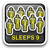 Sleeps Maximum 9 People